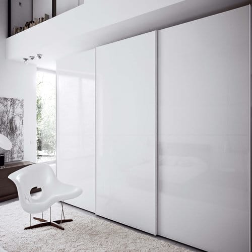 Novamobili Crystal Sliding Door Wardrobe | Belvisi Furniture